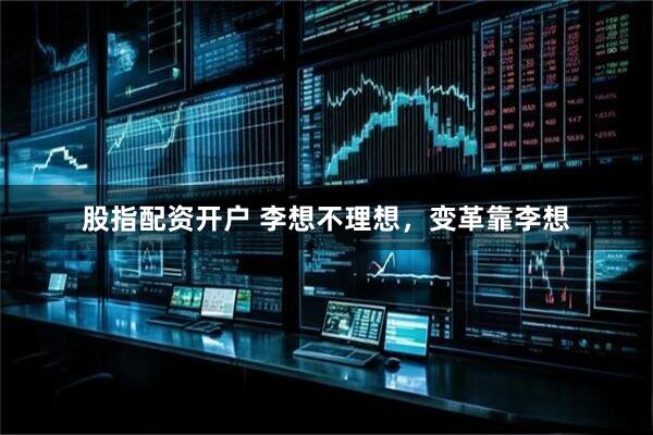 股指配资开户 李想不理想，变革靠李想