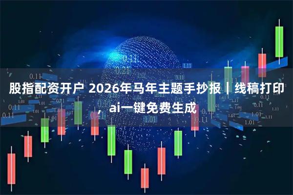 股指配资开户 2026年马年主题手抄报｜线稿打印，ai一键免费生成